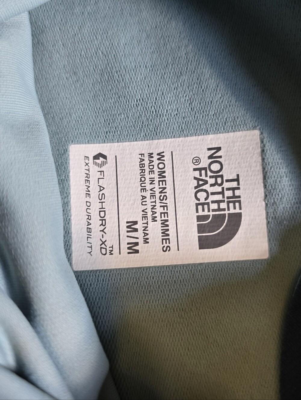 The North Face Women’s Dynamix Tech Slouch Turtleneck Size Medium Blue - Picture 2 of 5